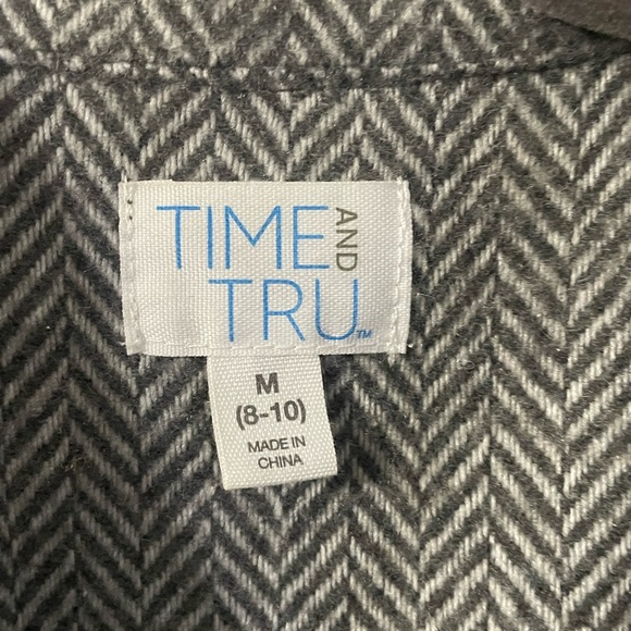 Time and True tweed jacket size 8-10 - Picture 2 of 7